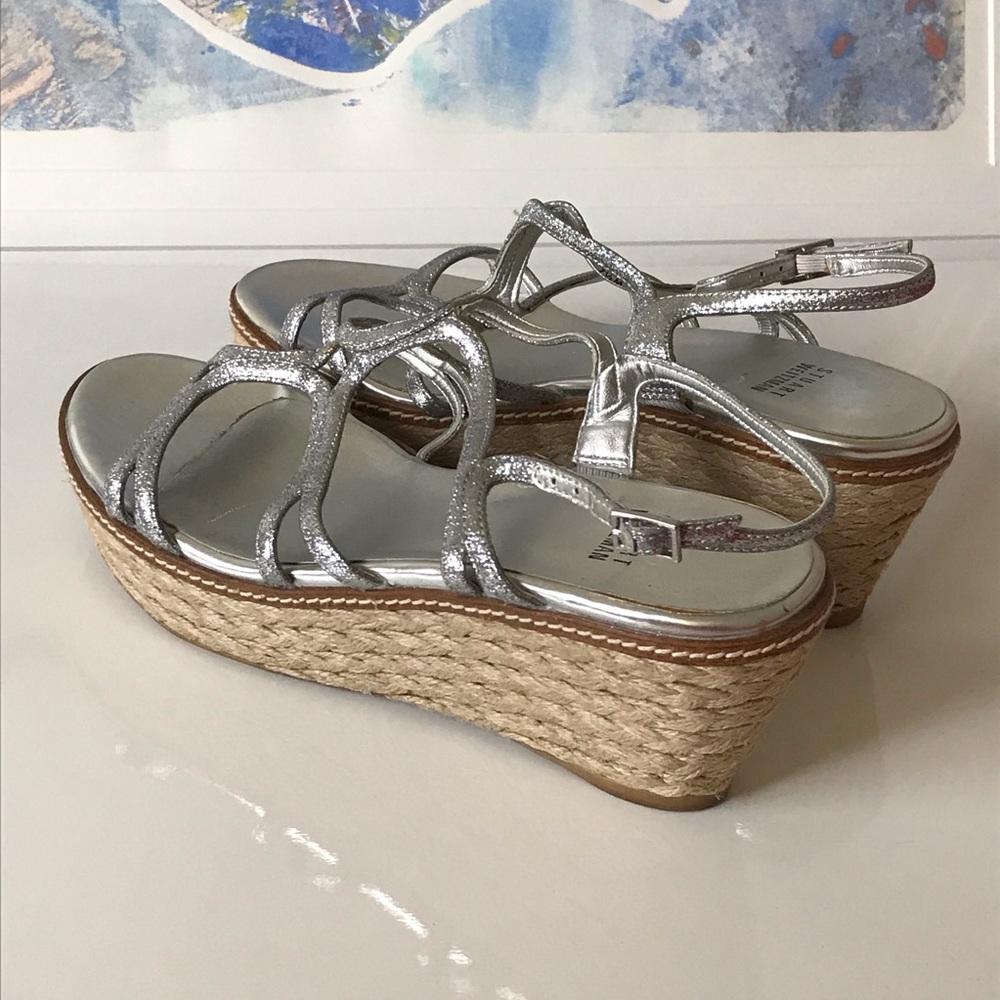 Stuart Weizmann Wedges Size 7.5 M - image 4